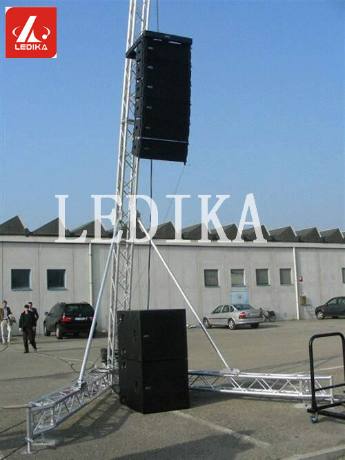 Concert Equipment Audio Hanging Line Array Speaker Truss For Event